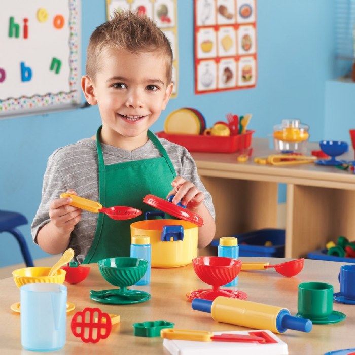 Alternate Image #1 of Pretend & Play&trade; Kitchen Set - 76 Pieces