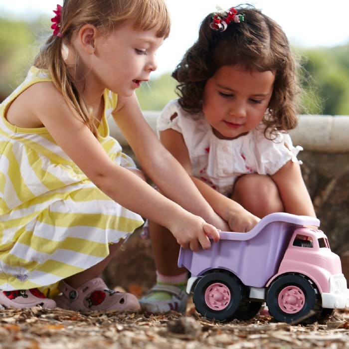 Alternate Image #1 of Eco-Friendly Pink Dump Truck
