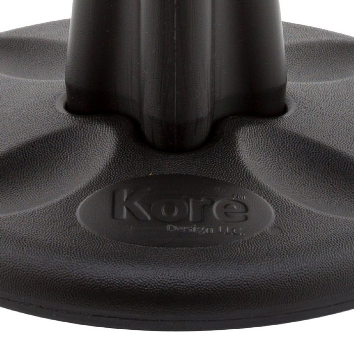 Alternate Image #1 of Kids Antimicrobial Kore Wobble Chair 14" - Black