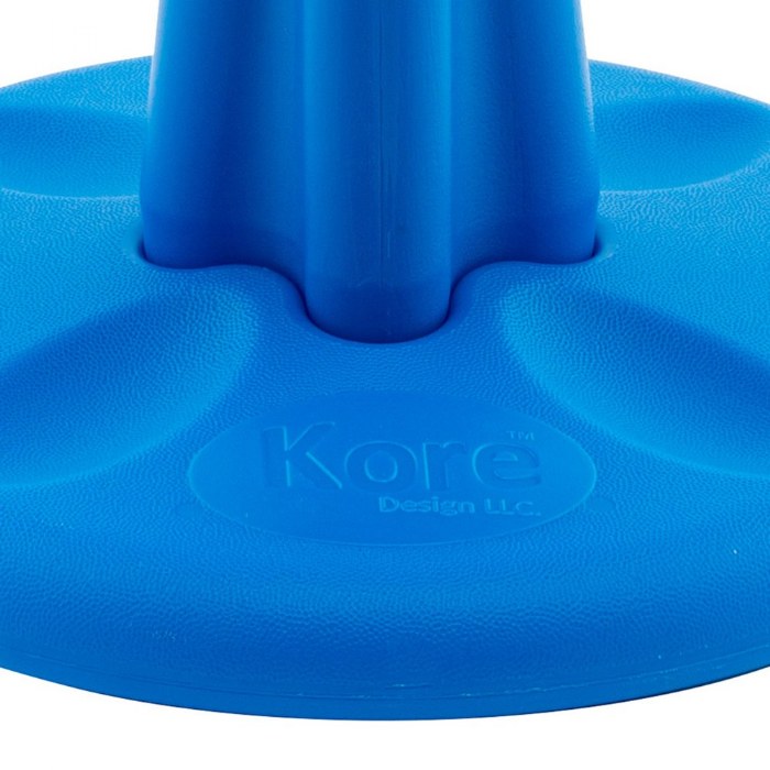 Alternate Image #1 of Kids Antimicrobial Kore Wobble Chair 14" - Blue