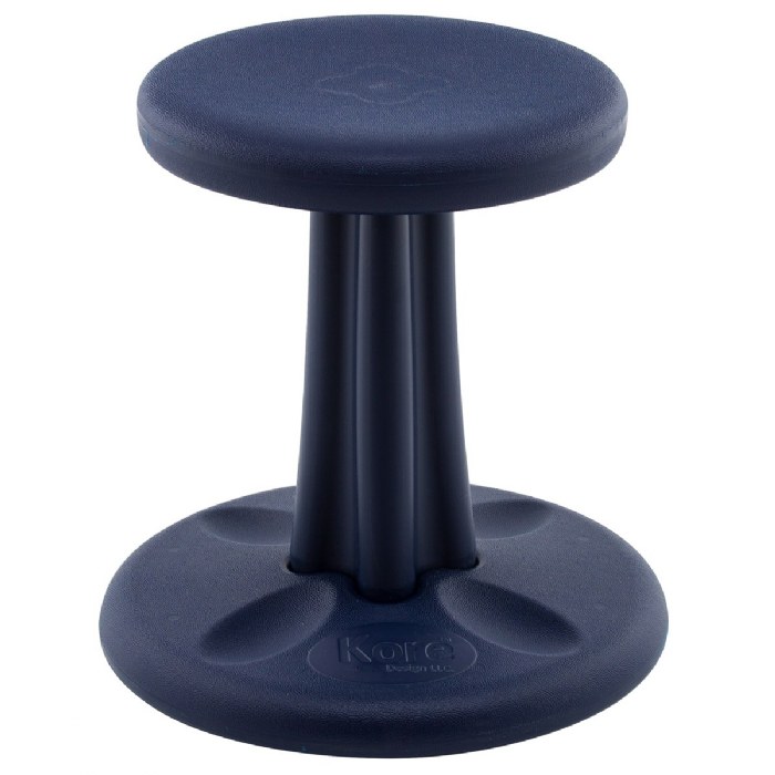 Primary Image of Kids Antimicrobial Kore Wobble Chair 14" - Dark Blue