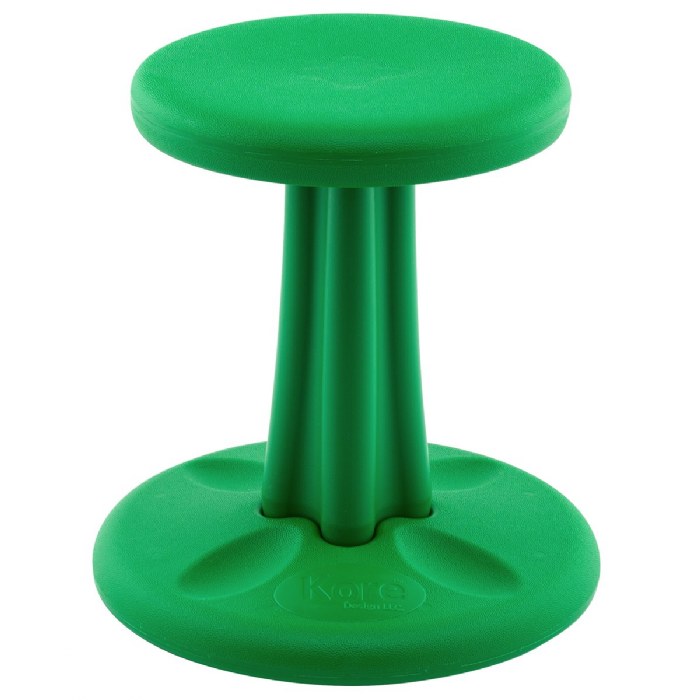 Primary Image of Kids Antimicrobial Kore Wobble Chair 14" - Green