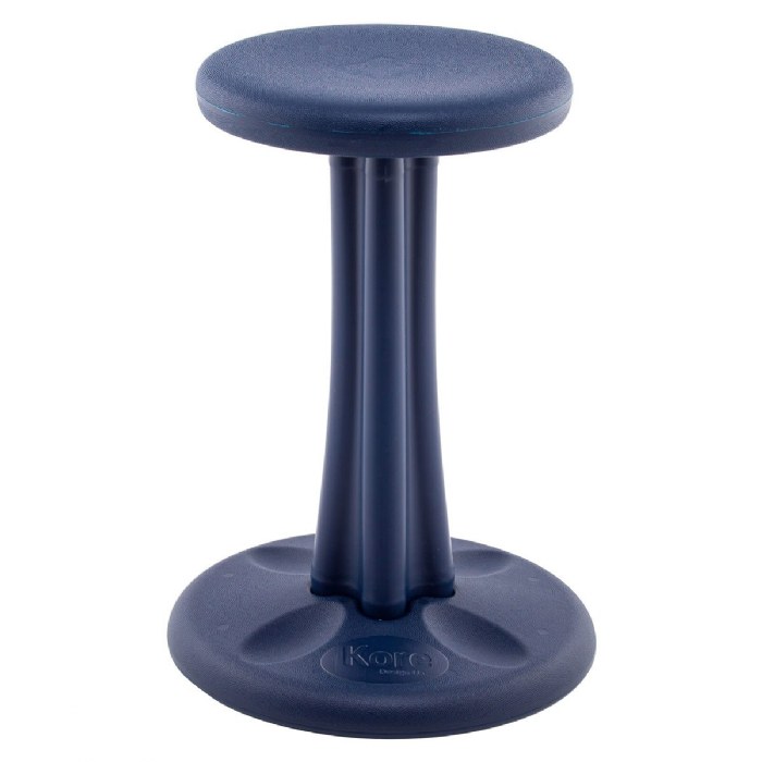 Primary Image of Kore Teen Antimicrobial Active Chair 18.7" - Dark Blue
