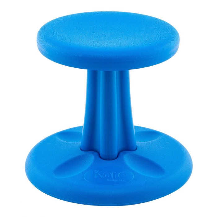 Primary Image of Kids Kore Antimicrobial Wobble Chair 12" - Blue