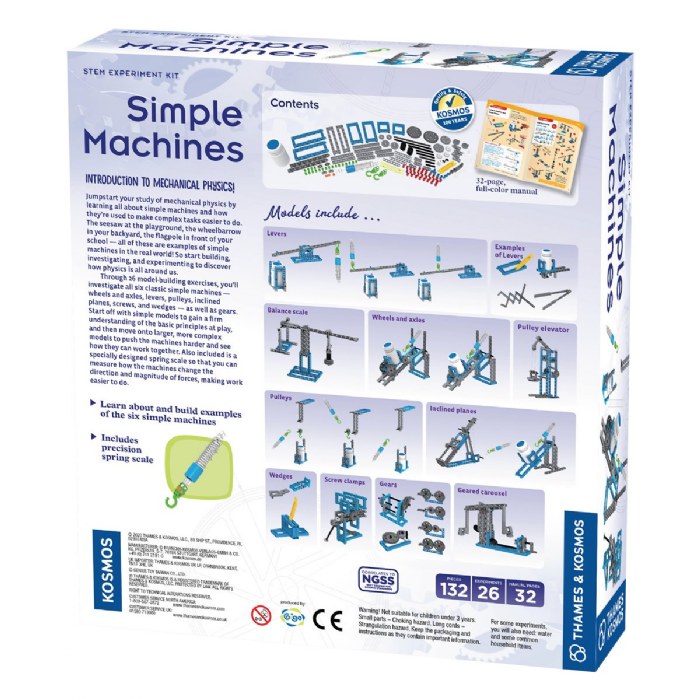 Alternate Image #1 of Simple Machines STEM Experiment and Model Building Kit
