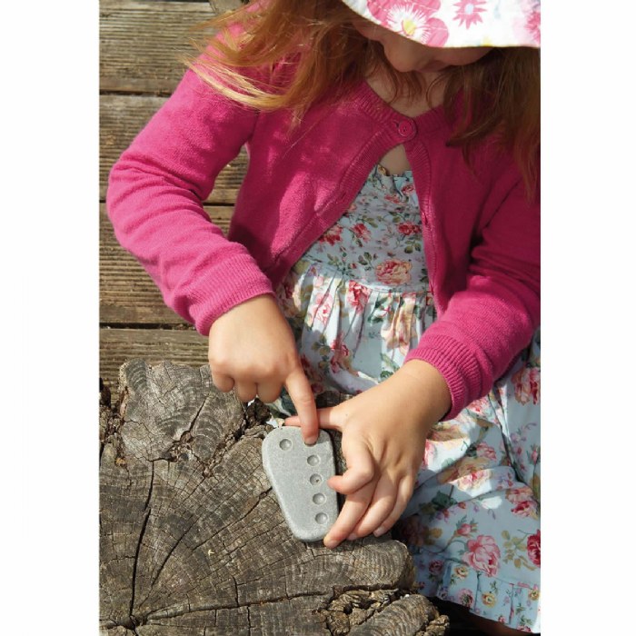 Alternate Image #1 of Tactile Counting Stones