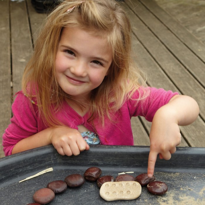 Alternate Image #1 of Tactile Counting Stones