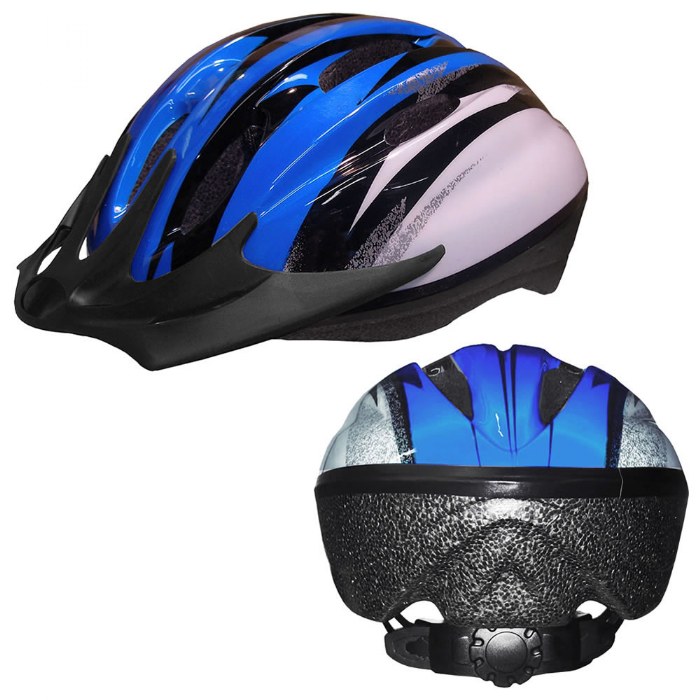 Primary Image of Child's Bike Safety Helmet Size Medium - Blue