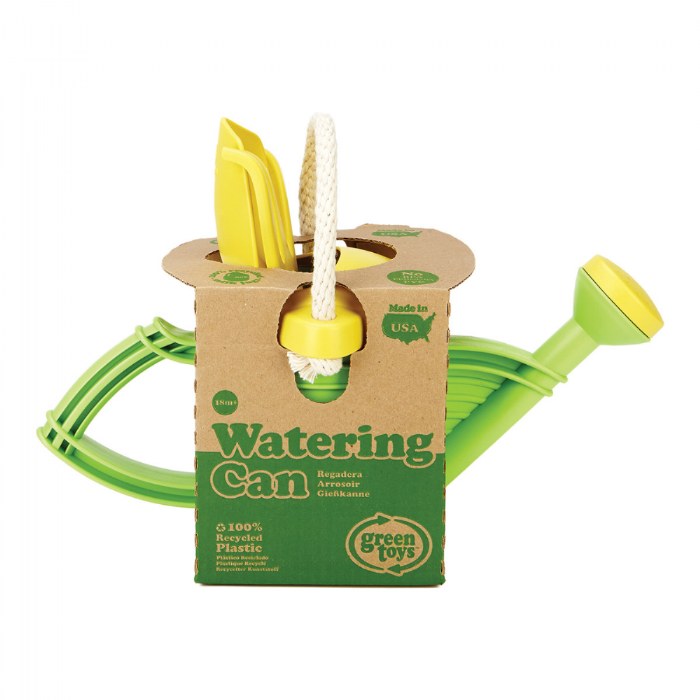 Alternate Image #1 of Eco-Friendly Watering Can with Shovel & Rake