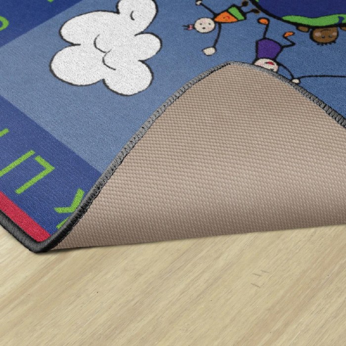 Alternate Image #1 of Happy World Carpet  - 3' x 5' Rectangle