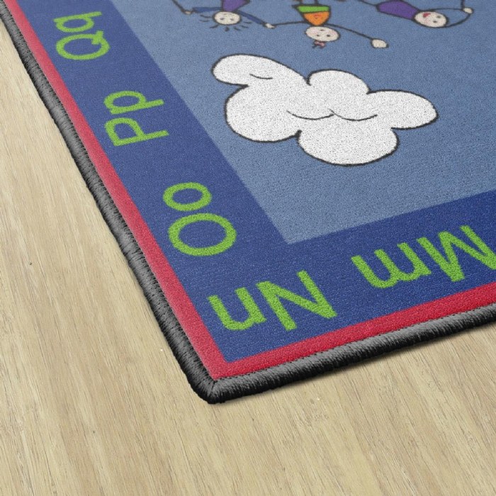 Alternate Image #1 of Happy World Carpet  - 3' x 5' Rectangle