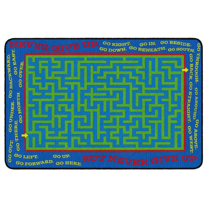 Primary Image of Never Give Up Carpet