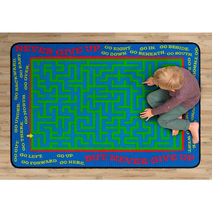 Alternate Image #1 of Never Give Up Carpet