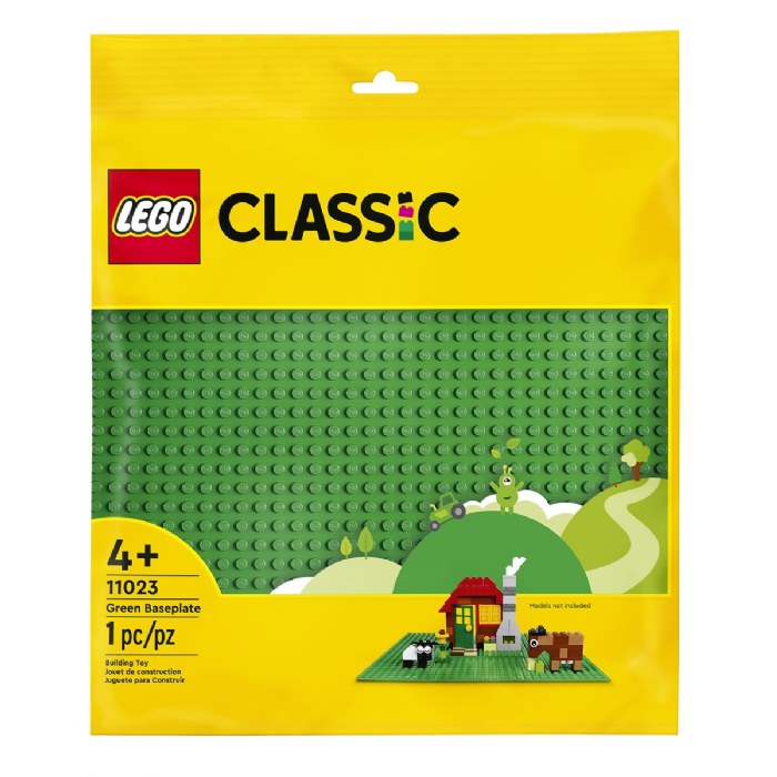 Alternate Image #1 of LEGO&reg; Classic Green Baseplate 11023