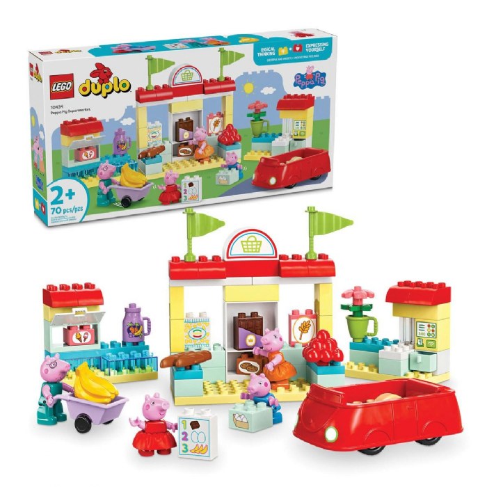 Primary Image of LEGO&reg; DUPLO&reg; Peppa Pig Supermarket - 10434