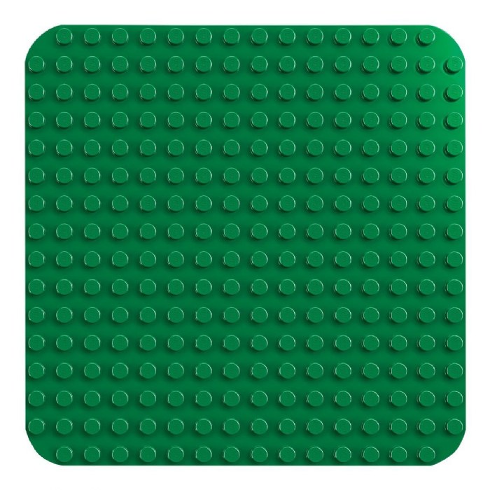 Alternate Image #1 of LEGO&reg; DUPLO&reg; Green 9" X 9" Building Plate - 10460