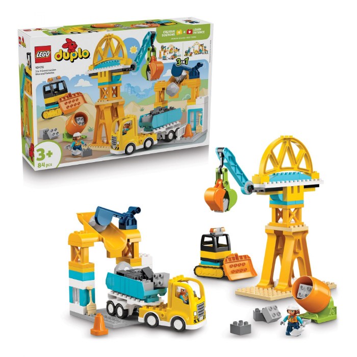 Primary Image of LEGO&reg; DUPLO&reg; 3-In-1 Construction Site and Vehicles - 10476