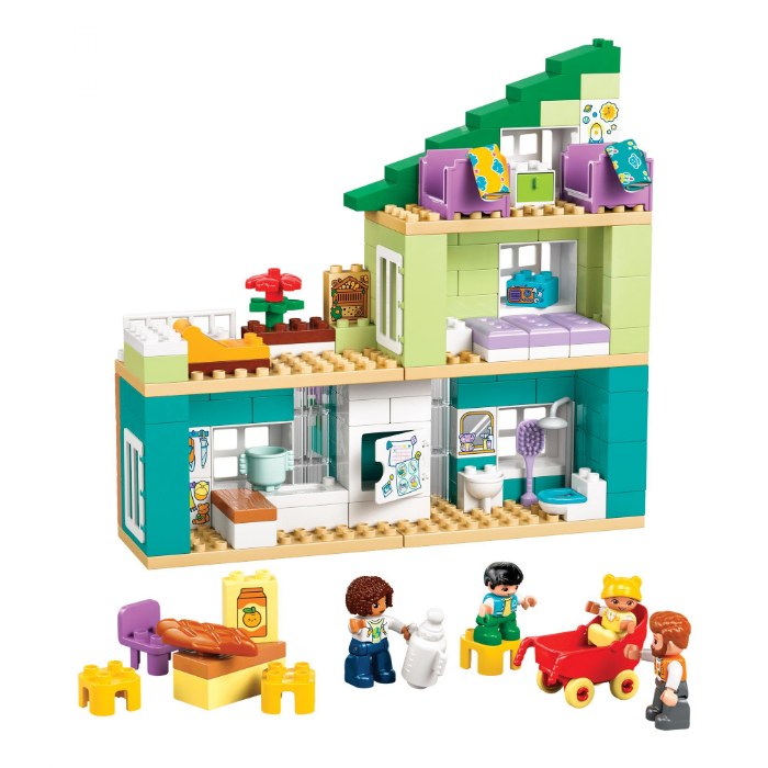 Alternate Image #1 of LEGO&reg; DUPLO&reg; 3-In-1 Modern Family House with Figures - 10470