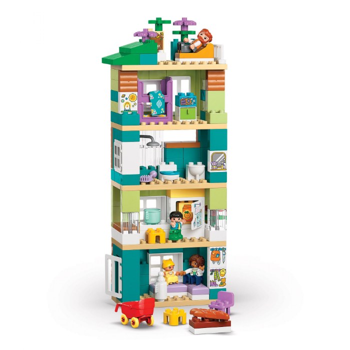 Alternate Image #1 of LEGO&reg; DUPLO&reg; 3-In-1 Modern Family House with Figures - 10470