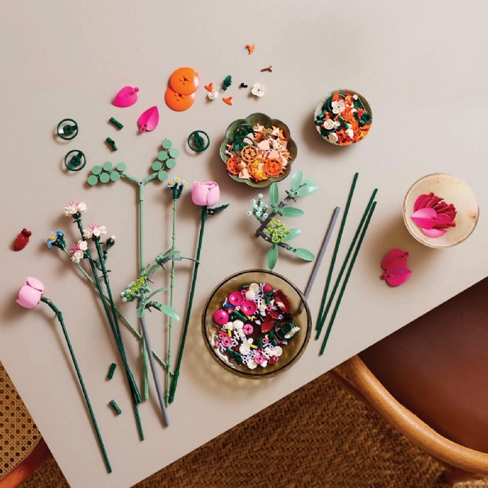 Alternate Image #1 of LEGO&reg; Pretty Pink Flower Bouquet - 10342