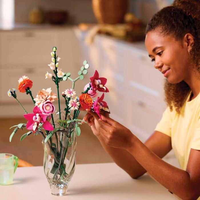 Alternate Image #1 of LEGO&reg; Pretty Pink Flower Bouquet - 10342