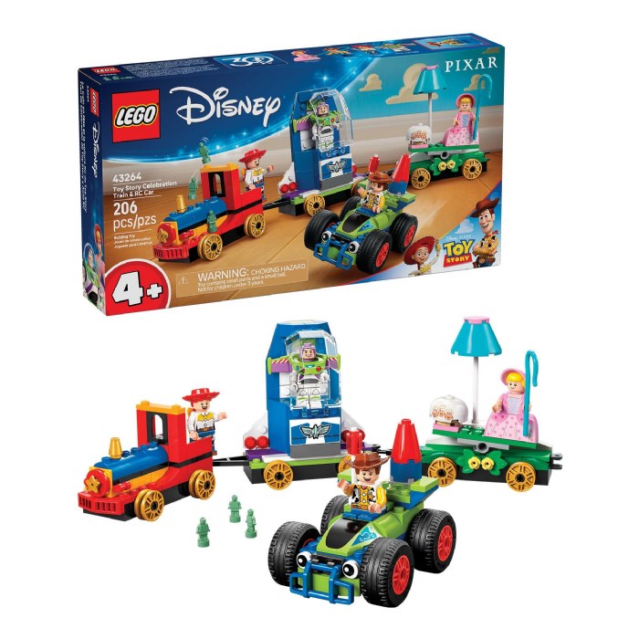 Primary Image of LEGO&reg; Disney&reg; Toy Story Celebration Train & RC Car - 43264