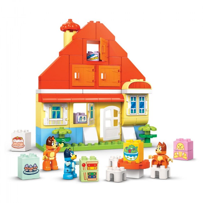 Alternate Image #1 of LEGO&reg; DUPLO&reg; Bluey's Family House with Me - 10459