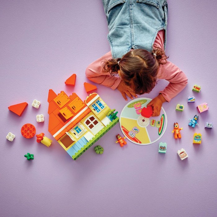 Alternate Image #1 of LEGO&reg; DUPLO&reg; Bluey's Family House with Me - 10459