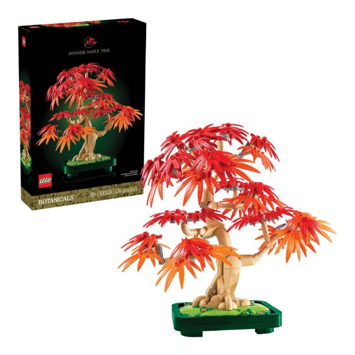Primary Image of LEGO&reg; Japanese Red Maple Bonsai Tree - 10348