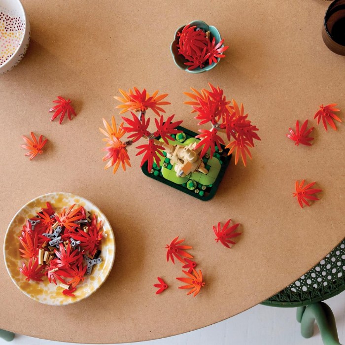 Alternate Image #1 of LEGO&reg; Japanese Red Maple Bonsai Tree - 10348