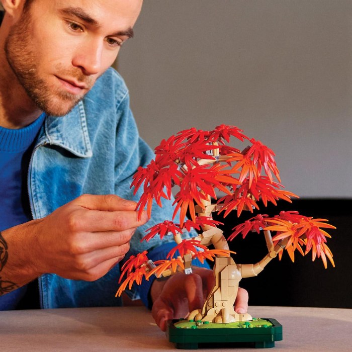 Alternate Image #1 of LEGO&reg; Japanese Red Maple Bonsai Tree - 10348