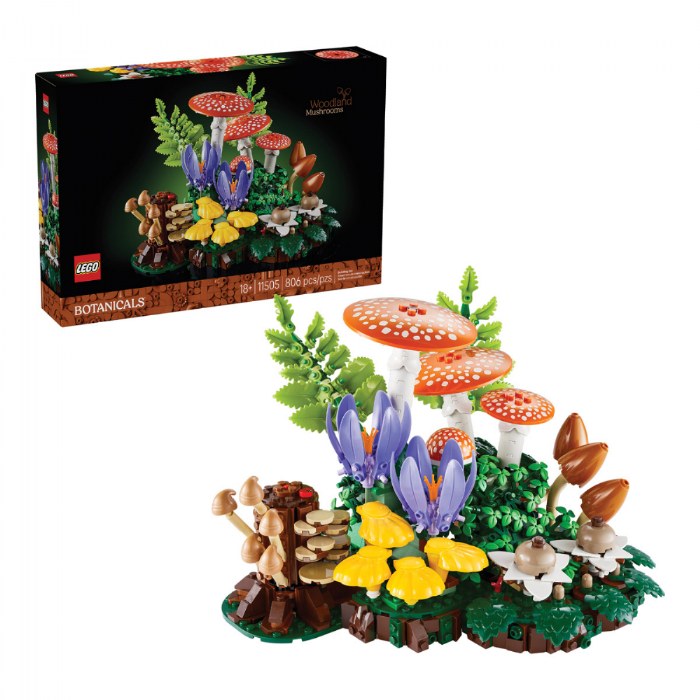 Alternate Image #1 of LEGO&reg; Botanicals Woodland Mushrooms - 11505