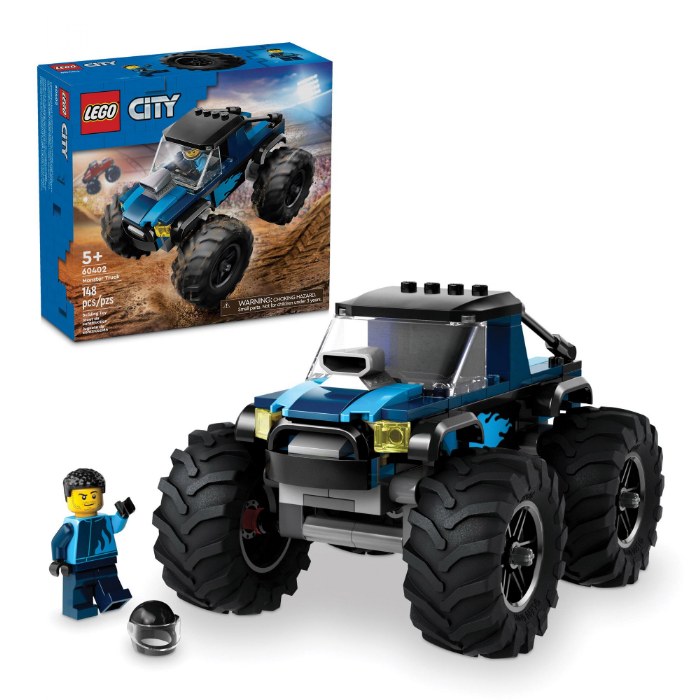Primary Image of LEGO&reg; City Blue Monster Truck - 60402