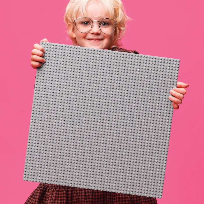 Alternate Image #1 of LEGO&reg; Classic Gray Baseplate - 11024