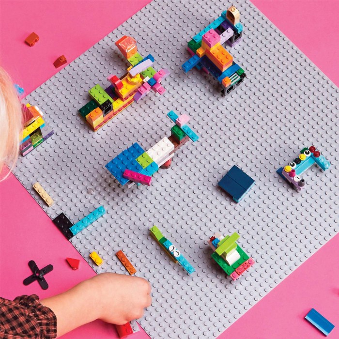 Alternate Image #1 of LEGO&reg; Classic Gray Baseplate - 11024