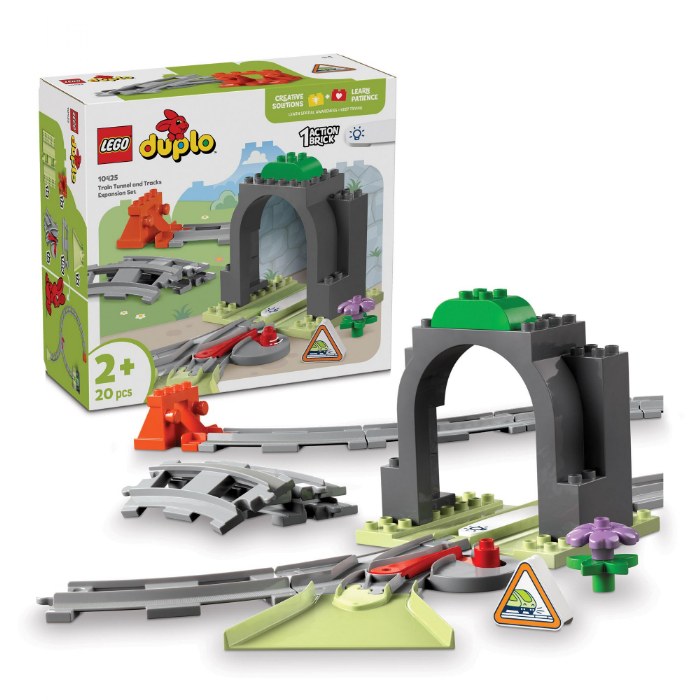Primary Image of LEGO&reg; DUPLO&reg; Train Tunnel and Tracks Expansion Set - 10425