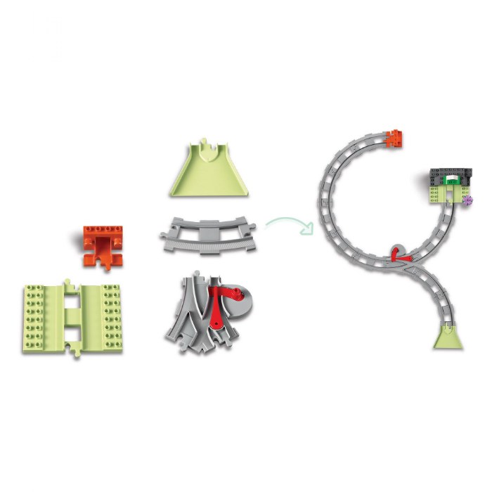 Alternate Image #1 of LEGO&reg; DUPLO&reg; Train Tunnel and Tracks Expansion Set - 10425