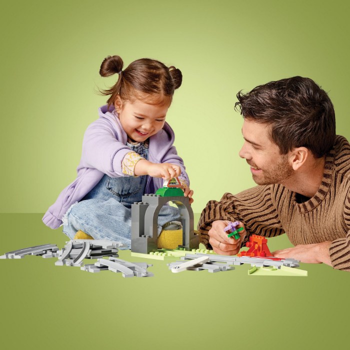 Alternate Image #1 of LEGO&reg; DUPLO&reg; Train Tunnel and Tracks Expansion Set - 10425