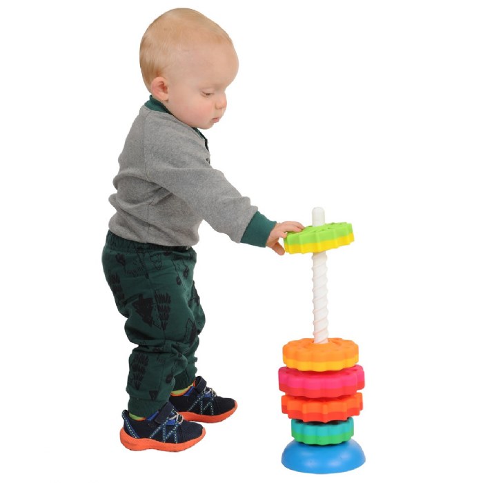 Alternate Image #1 of SpinAgain Stacking Toy