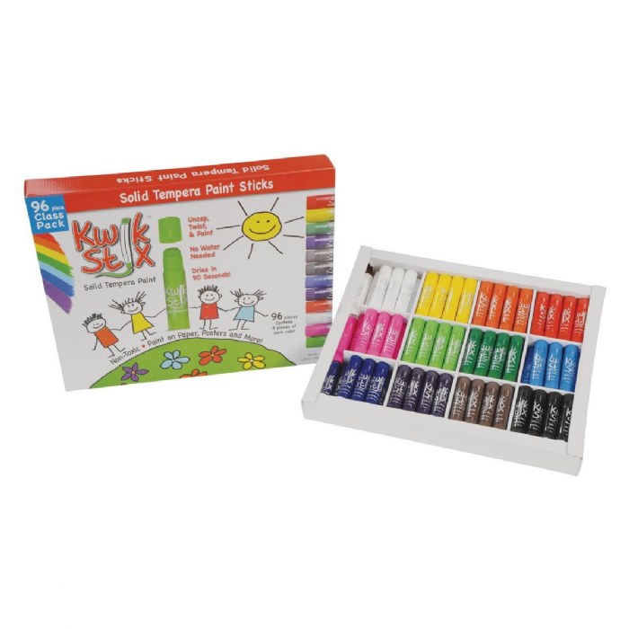 Primary Image of Kwik Stix Solid Tempera Paint Packs