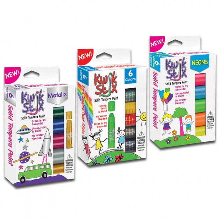 Primary Image of Kwik Stix Solid Tempera Paint Packs