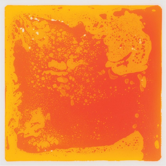 Primary Image of Kaplan Early Learning Liquid Tile Mat - Orange