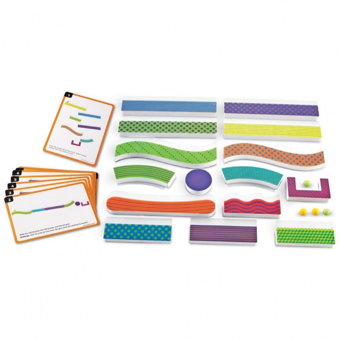 Primary Image of Tumble Trax&trade; Magnetic Marble Run - 28 Pieces