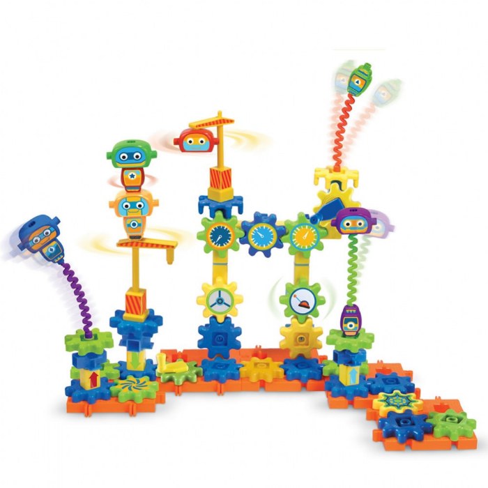 Alternate Image #1 of Gears! Gears! Gears!&reg; Robot Factory STEM Set - 79 Pieces