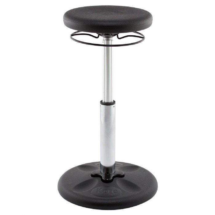 Alternate Image #1 of Adjustable Wobble Chair 16.5" - 21.5" - Black