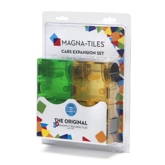 Alternate Image #1 of MAGNA-TILES&reg; Car Expansion Set of 2