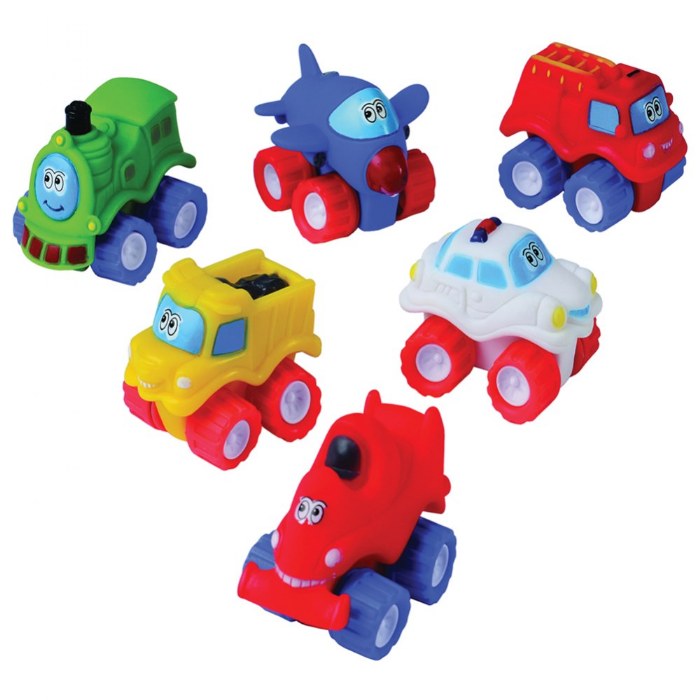 Primary Image of Toddler Tough City Themed Vehicles - 6 Pack