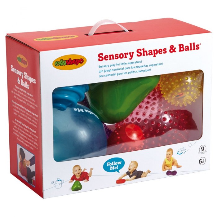 Alternate Image #1 of Sensory Balls - Set of 9
