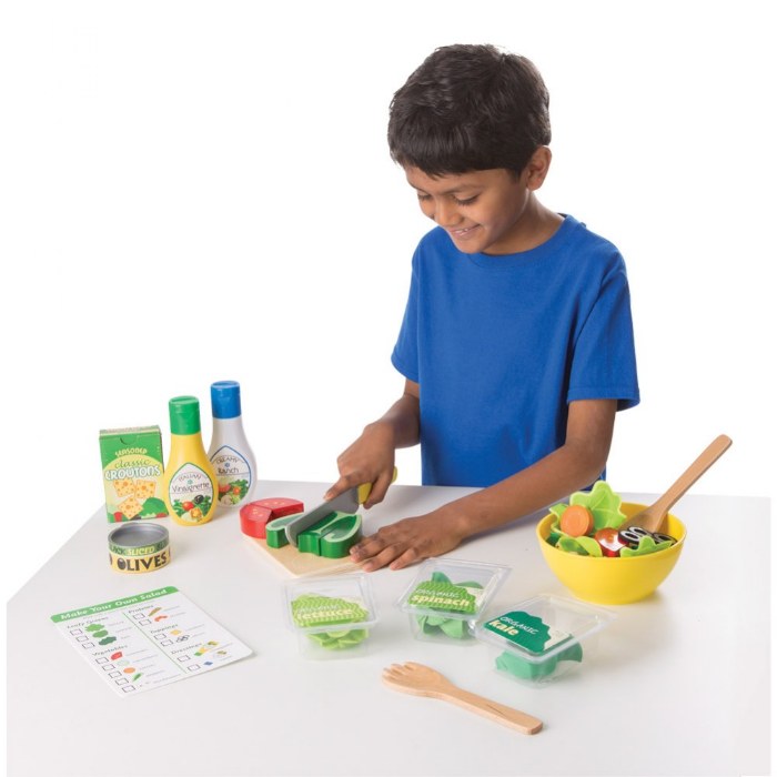 Alternate Image #1 of Slice & Toss Salad Play Set