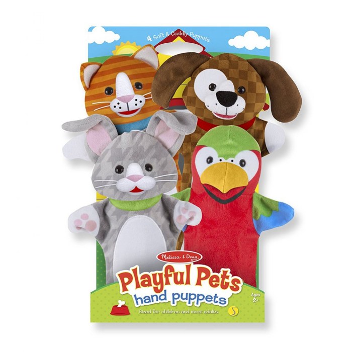 Primary Image of Playful Pets Hand Puppets
